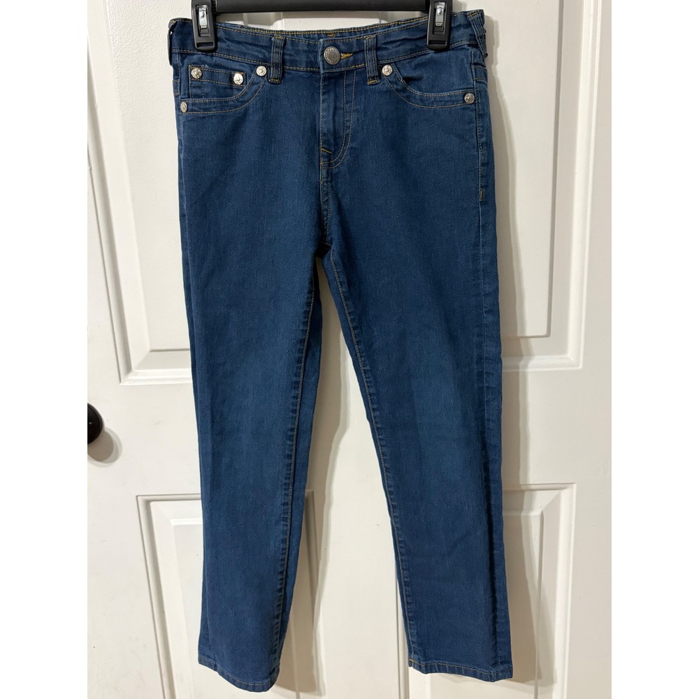 True Religion | Straight Leg Horseshoe Jeans Size 12 || Blue|